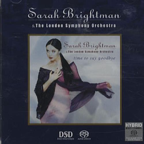 Sarah Brightman Time To Say Goodbye Hong Kong super audio CD SACD